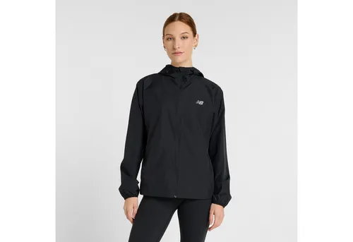 New Balance Laufjacke Hooded Jacket mit Kapuze, aus Polyester