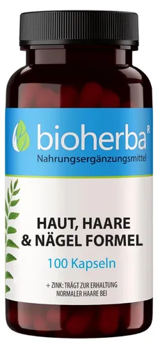 Bioherba Haut, Haare und Nägel Formel 100 Kapseln