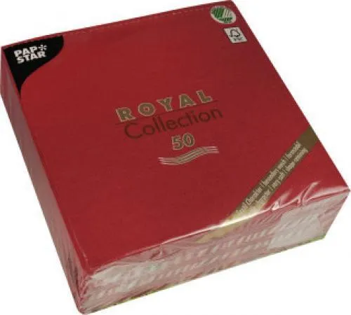 Papierservietten Rot von PAPSTAR