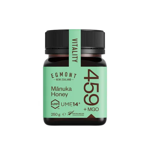 Egmont Honey Manuka Honig 250g | MGO459+ UMF14 | Premium-Qualität aus Neuseeland