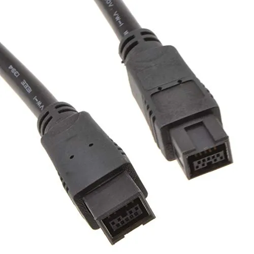 Firewire 800 IEEE 1394b 9 Polig Zum 9 Polig Kabel Anschlusskabel 2 m [2 Meter/9 to 9-2m]
