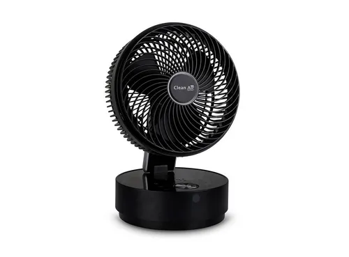 Clean Air Optima CA-404 - Ultraleiser Design Ventilator mit Ionisator - Luftreiniger mit innovativer Luftstromtechnologie, sorgt für schnelle Kühlung und Reinigung der Raumluft durch integrierten Ionisator. Ideal für Wohn- und Geschäftsräume.