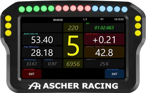 Ascher Racing Dashboard 4