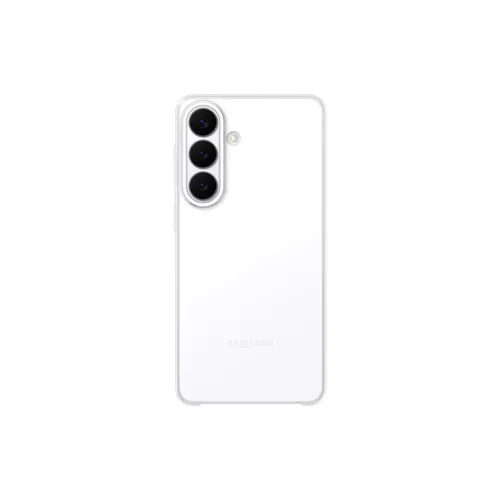 SAMSUNG Clear Case für Galaxy S26+, Transparentes Backcover - Dünnes Clear Case für Galaxy S26+ schützt die Rückseite und bewahrt die Optik. Schlichtes Design, langanhaltende Klarheit und zuverlässiger Schutz vor Kratzern und Stößen im Alltag.