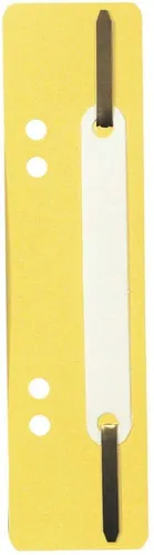 EXACOMPTA 426004B Heftstreifen 35 x 150 mm PP gelb