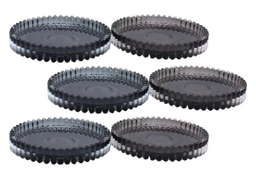 Dekohelden24 Kerzenständer Kerzenteller / Kerzenuntersetzer / Kerzenhalter / Untersetzer aus (Stück)