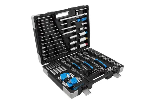 Karcher Werkzeugset 157-teilig - umfangreiches Steckschlüsselset - Werkzeugsets mit 157 Teilen, inkl. 1/4