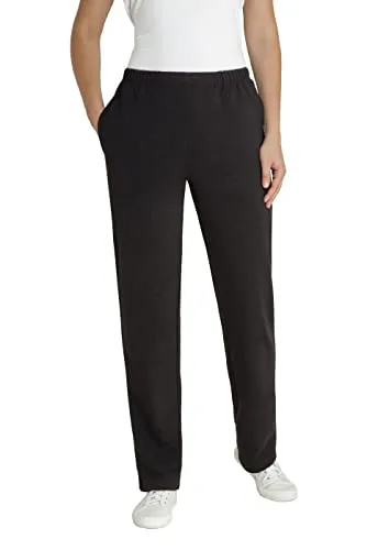 hajo Damen Sweathose - Sport-Jogginghosen für Damen, aus weichem Baumwolle-Microfaser-Elasthan-Mix, ideal für Training und Freizeit, mit elastischem Gummibund und praktischen Taschen.