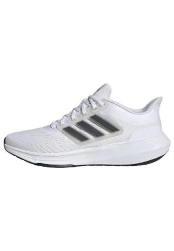 Adidas Herren Ultrabounce Shoes Laufschuhe - Chalk White/Core Black/Cloud White, 46 EU - Herren-Sneaker mit regulärer Passform und Bounce Zwischensohle für optimalen Komfort und Dämpfung beim Laufen.