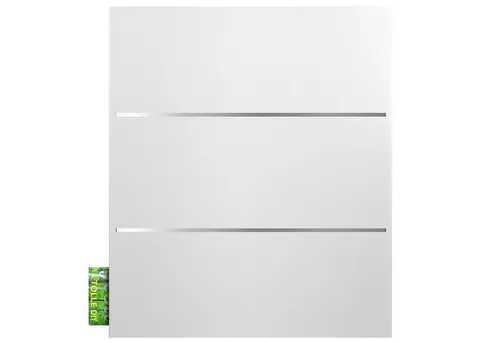 MOCAVI Box 141 Briefkasten mit Zeitungsfach - Wandbriefkasten aus rostfreiem Stahl mit elegantem Edelstahl-Detail. Ideal für DIN A4-Sendungen, witterungsbeständig und benutzerfreundlich mit einhändiger Entleerung.