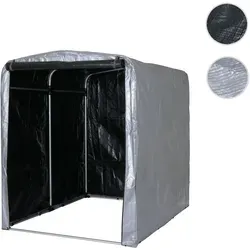 Fahrradgarage HWC-N61 in silber von Mendler