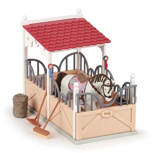 Papo 60117 - Pferdewelt - Pferdebox und Zubehöre
