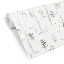 K&L Wall Art Mustertapete Waldtiere von Wall Art