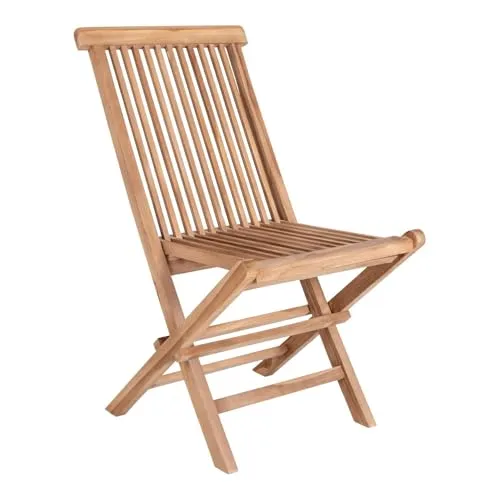 möbelando Gartenstuhl Toledo 2er-Set – Wetterfestes Teakholz für Garten & Balkon - Erleben Sie Komfort im Freien mit diesem 2er-Set Gartenstühlen aus hochwertigem Teak. Sofort einsatzbereit und ideal für gesellige Abende auf Terrasse oder Balkon. Robuste Bauweise für langlebigen Genuss!