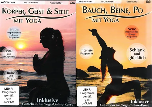 Körper, Geist & Seele + Bauch, Beine Po mit Yoga                   | 2-DVD | 047