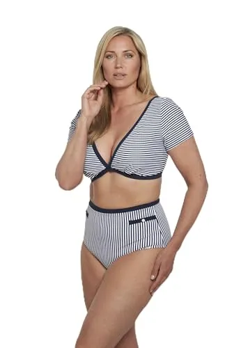 Sunflair Bikini Navy Stripe Classic Set