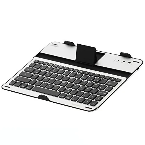 TechniSat Bluetooth Tastatur und Cover (für 10,1 Zoll Tablet-PCs / passgenau für z. B. TechniPad 10(G) und Samsung Galaxy Note 10.1)