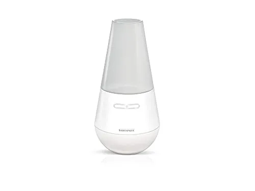 Soehnle Aroma Diffuser Valencia - Elektrische Duftlampe - Luftreiniger mit Ultraschall-Technologie für entspannende Raumdüfte, ideal für ein harmonisches Ambiente in jedem Raum.