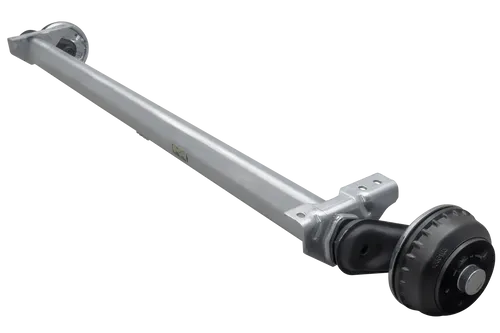 Gebremste AL-KO COMPACT Achse für schwere Anhänger und Autotransporter 1350kg 17