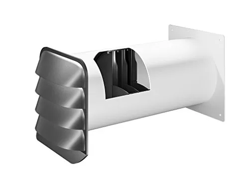 Naber E-Jal Col® Außenjalousie 125 mit Thermobox - Dunstabzugshauben-Zubehör mit eingebautem Wärmerückhaltesystem THERMOBOX für optimale Energieeffizienz und verbesserte Luftführung.
