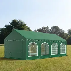 TOOLPORT PRO 4x8m Partyzelt in grün von Toolport