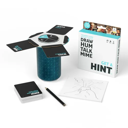 Bezzerwizzer Tipptasche Kartenspiel im Scharaden-Stil, Partyspiel, ab 15 Jahren,