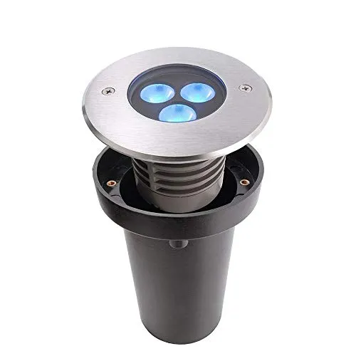 Deko Light III RGB Bodeneinbauleuchte 7.40W Silber - Lampen, fest eingebaute LED-Leuchte mit RGB-Farbwechsel für stimmungsvolle Beleuchtung im Außenbereich.