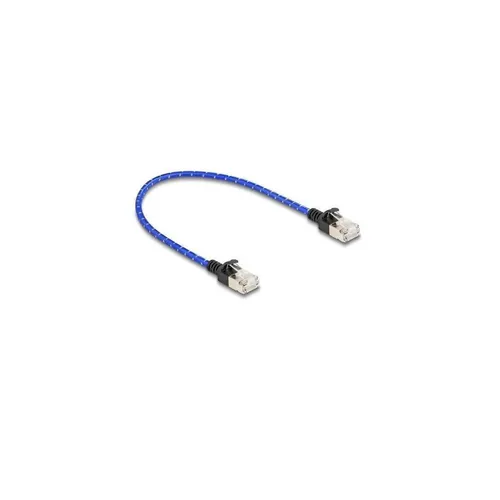 - Netzwerkkabel RJ45, U/FTP, 0,3m, blau 80375