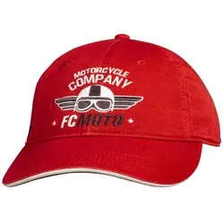 FC-Moto Wings Kappe, rot für Männer