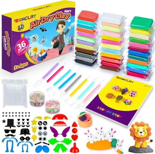 SUNCLAY Modelliermasse Lufttrocknend