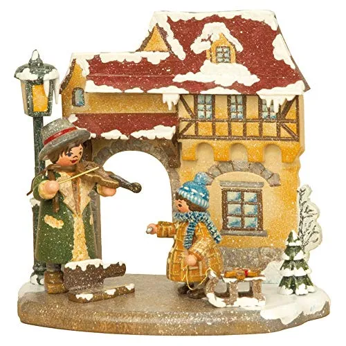 Figur Jahreszeit - Winter - Sammlerfigur aus dem Erzgebirge, handgefertigte Volkskunst in Originalverpackung, ideal für Sammler und Liebhaber traditioneller Handwerkskunst.