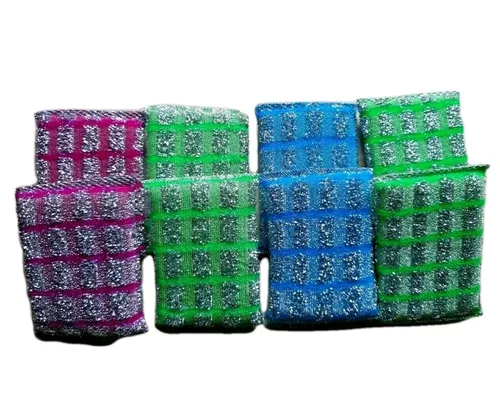 Stück Topfreiniger Lurexschwamm  Putzschwamm Scheuerschwamm Glänzerkissen 8