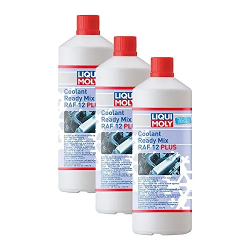 Liqui Moly 3X 6924 Coolant Ready Mix RAF12 Plus Frostschutz 1L