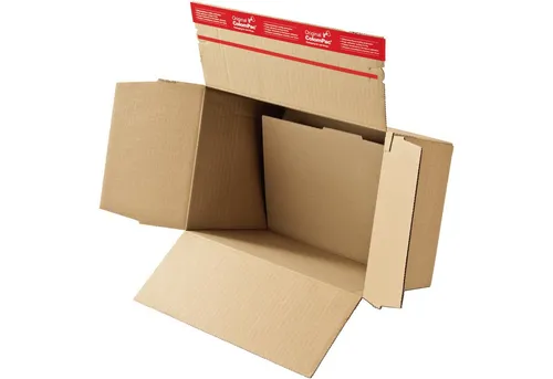 COLOMPAC Versandkarton Versandkarton CP 151.116 230x160x80mm braun