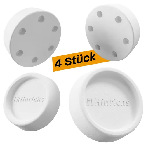 Hinrichs Schwingungsdämpfer weiß 4 Stück von ILP GmbH