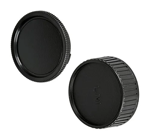 Objektivrückdeckel + Gehäusedeckel Kompatibel mit Leica M Kamera Body