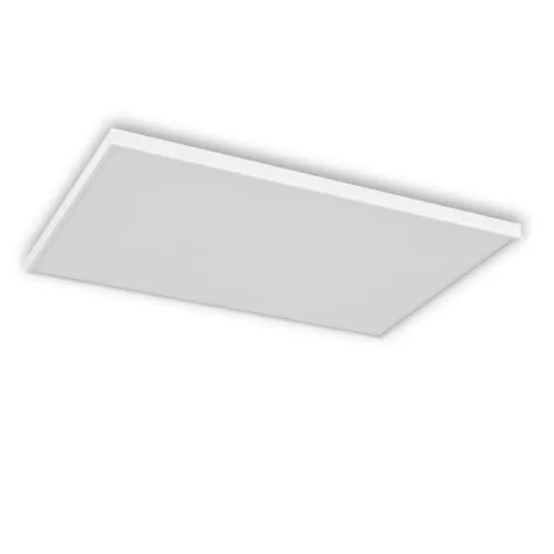 Infrarotheizung Deckenmontage mit Thermostat und Fernbedienung - Elektroheizkörper mit 660 Watt, hohe Effizienz durch 20% bessere Wärmeabstrahlung als Wandheizungen, ideal für Badezimmer und Schlafzimmer.