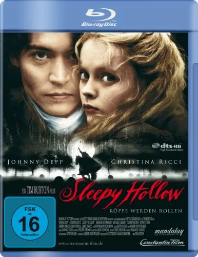 Sleepy Hollow [Blu-ray] - Spannender Horrorfilm von Tim Burton, freigegeben ab 16 Jahren, mit fesselnden Bildern und einer packenden Geschichte.