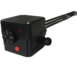 Alpha Thermotec Heizstab HP 1,5 kW - isolierte Ausführung - Heizstab für emaillierte Brauchwasserspeicher mit einstellbarem Temperaturregler von 34°C bis 75°C und Überhitzungsschutz, ideal für effiziente Wärmeversorgung.