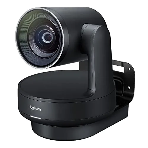 Logitech Rally Camera Set - 960-001237 - Webcam mit 4K Auflösung und 15x optischem Zoom, ideal für professionelle Videokonferenzen. Inklusive Fernbedienung und Sicherheitsschloss für flexible Nutzung.