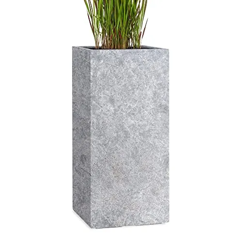 Produktbild Pflanzwerk® Pflanzkübel Tower Lava Hellgrau 70x33x33cm