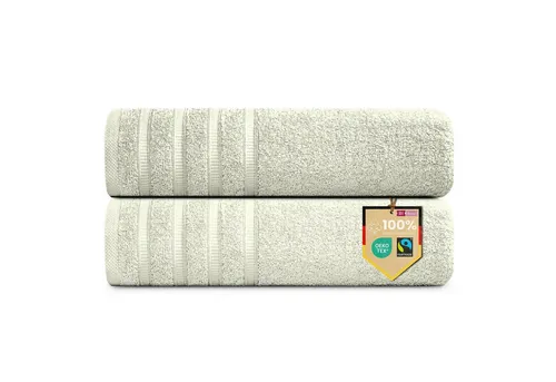 B!HOME Handtücher Set Saunatücher, Duschtücher, Gästehandtücher 100% Baumwolle, (Spar-Set, 2-St), flauschig saugfähig Frottee weich