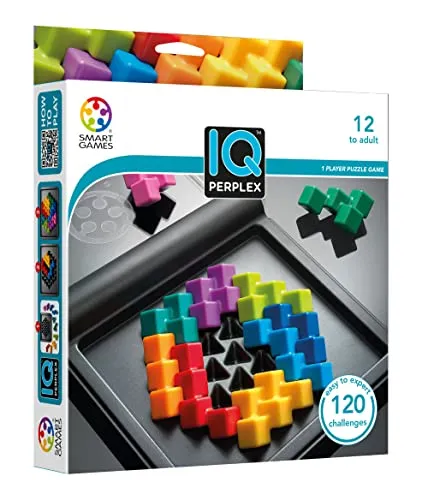 SmartGames IQ Perplex - Knobelspiel - Herausforderndes Logikspiel von SmartGames für spannende Denkaufgaben. Fördert Problemlösungsfähigkeiten und strategisches Denken.