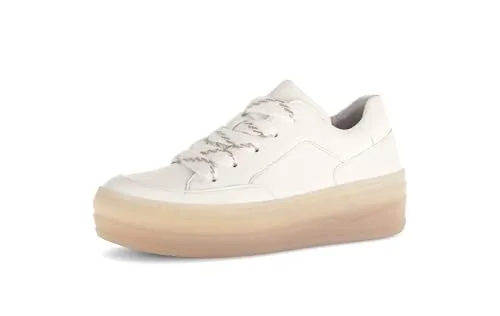 Plateausneaker GABOR für Damen, Gr. 38, weiß in beige von Gabor