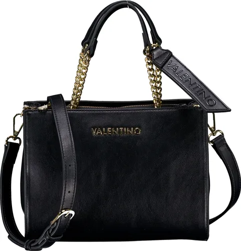 Valentino Hira Handtasche 25 cm schwarz TAS055249 - Elegante Valentino Hira Handtasche für Damen mit drei Fächern und praktischem Magnetverschluss. Aus robustem Material gefertigt, bietet sie Stil und Funktionalität. Ideal für jeden Anlass, inklusive abnehmbarem Umhängeriemen.