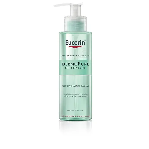 Eucerin Dermo Pure Gel Limpiador 200ml - Sanfte Reinigung - Eucerin Dermo Pure Gel Limpiador 200ml für eine gründliche, sanfte Gesichtsreinigung. Ideal für die tägliche Pflege, sorgt für ein frisches Hautgefühl ohne zu reizen. Für jeden Hauttyp geeignet! 200 ml in praktischer Flasche.