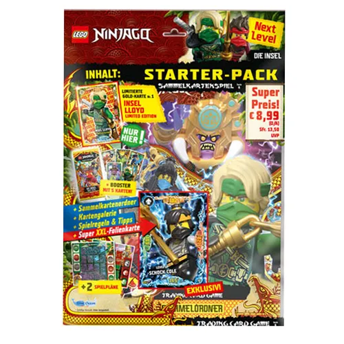 LEGO Ninjago 6 NEXT LEVEL Trading Cards von LEGO