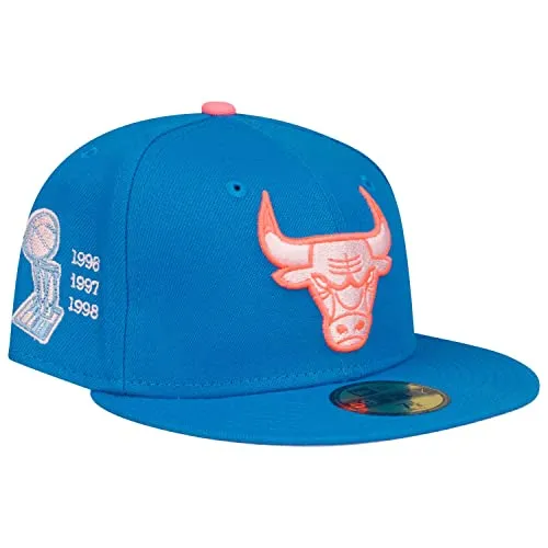 New Era 59Fifty Fitted Cap - NBA Chicago Bulls Sky - 7 1/2