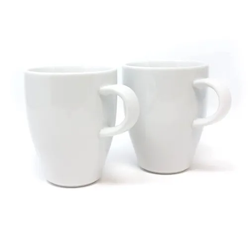 2er Set Kaffee Teetasse Porzellan Kaffeetasse 0,32 l Porzellantasse Kaffeebecher