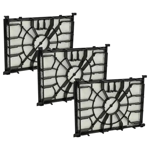 vhbw 3x Motorschutz-Filter kompatibel mit Siemens VSZ 7MSA 400/12, VSZ 7M1/12, VSZ 7A400/12, VSZ 7A400/10, VSZ 7M1/08 Staubsauger
